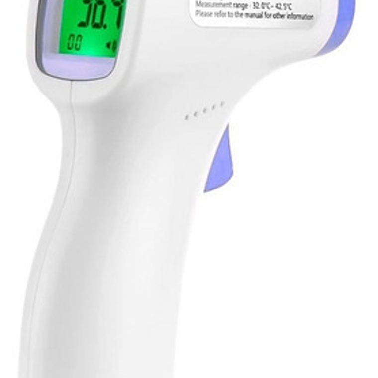 Aiqura Ad801 Termómetro Infrarrojo Digital Temperatura Medico Corporal Color Blanco 1