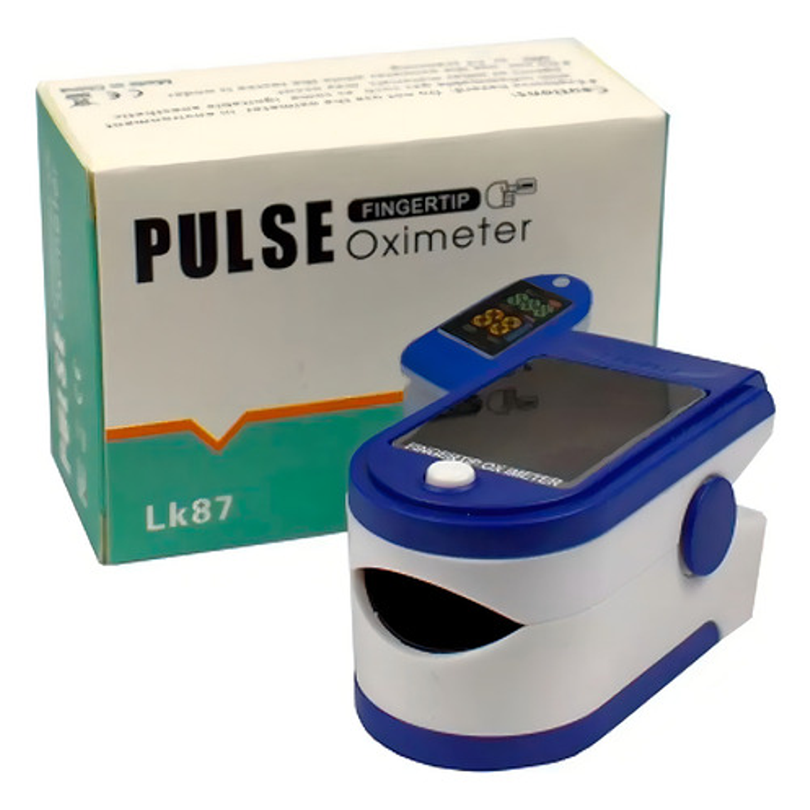 Saturómetro / Oxímetro De Pulso Digital Lk87 1