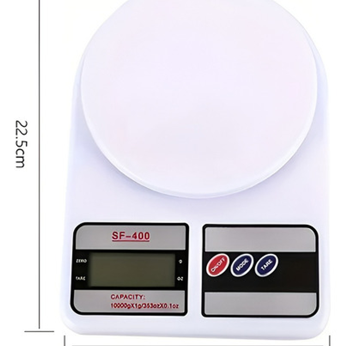 Balanza Cocina Digital Pesa Cocina Digital Pesas Para Cocina Capacidad Máxima 5 Kg Color Blanco 3
