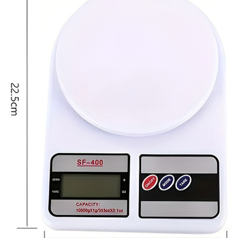 Balanza Cocina Digital Pesa Cocina Digital Pesas Para Cocina Capacidad Máxima 5 Kg Color Blanco 3