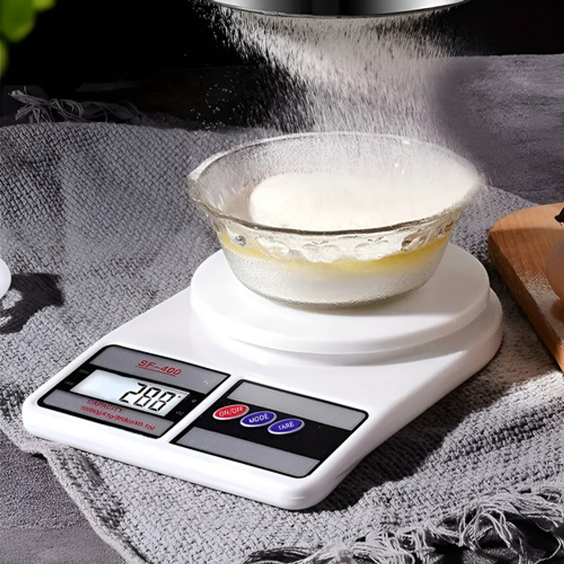 Balanza Cocina Digital Pesa Cocina Digital Pesas Para Cocina Capacidad Máxima 5 Kg Color Blanco 4