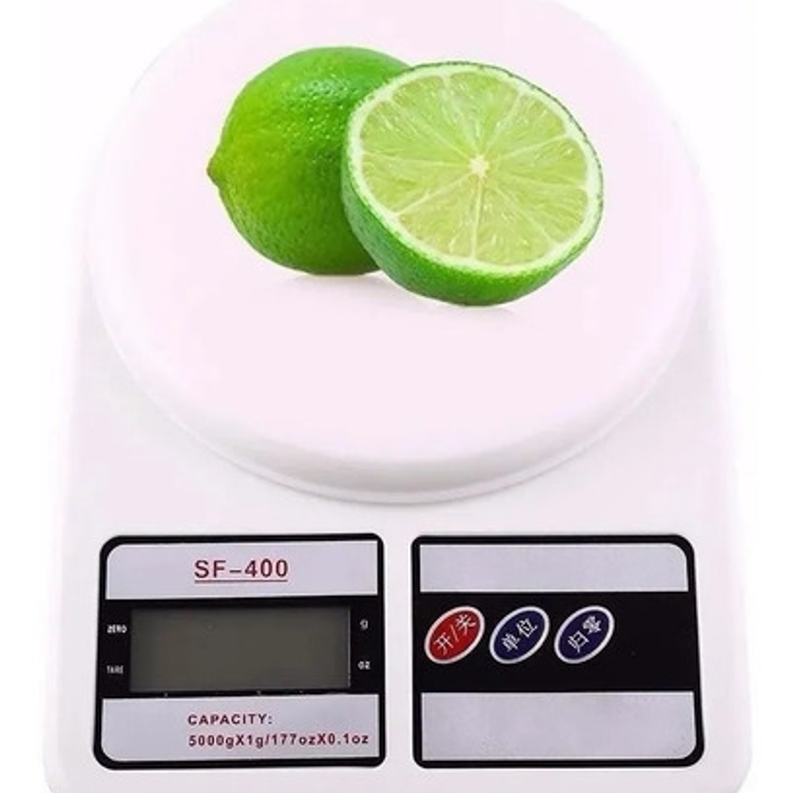 Balanza Cocina Digital Pesa Cocina Digital Pesas Para Cocina Capacidad Máxima 5 Kg Color Blanco 10