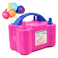 Inflador De Globos Bombas Eléctrico 2 Inyectores Fiestas - Miniatura 5