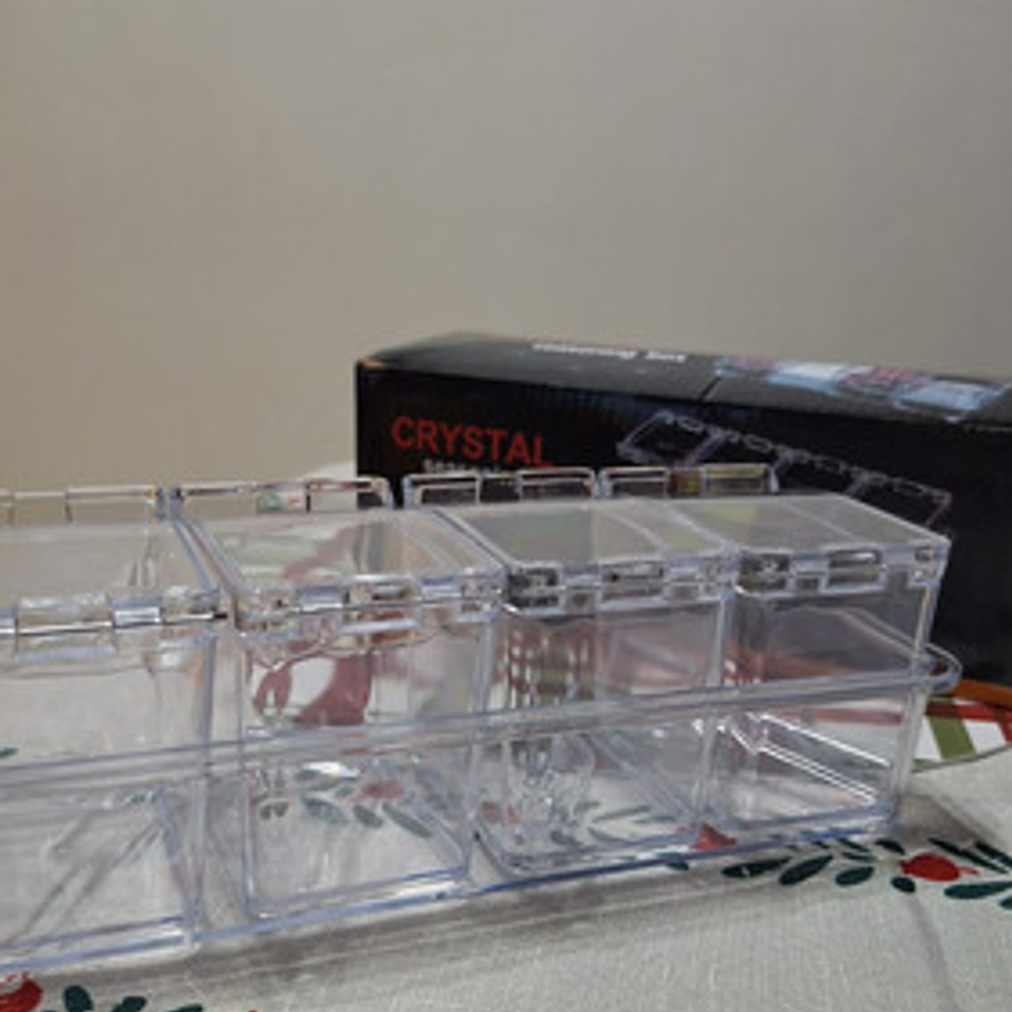 Set Caja Con 4 Recipiente Condimentos 9