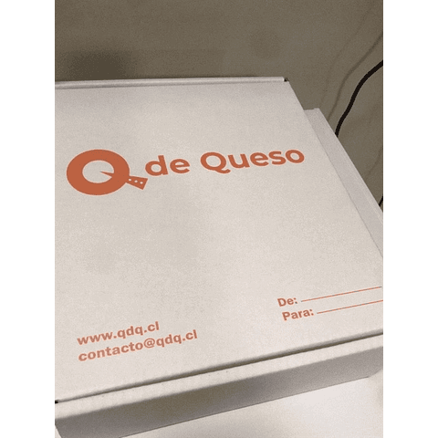 Caja Q de Queso Regalo