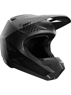 Casco Moto Niño White Label Negro Matte Shift