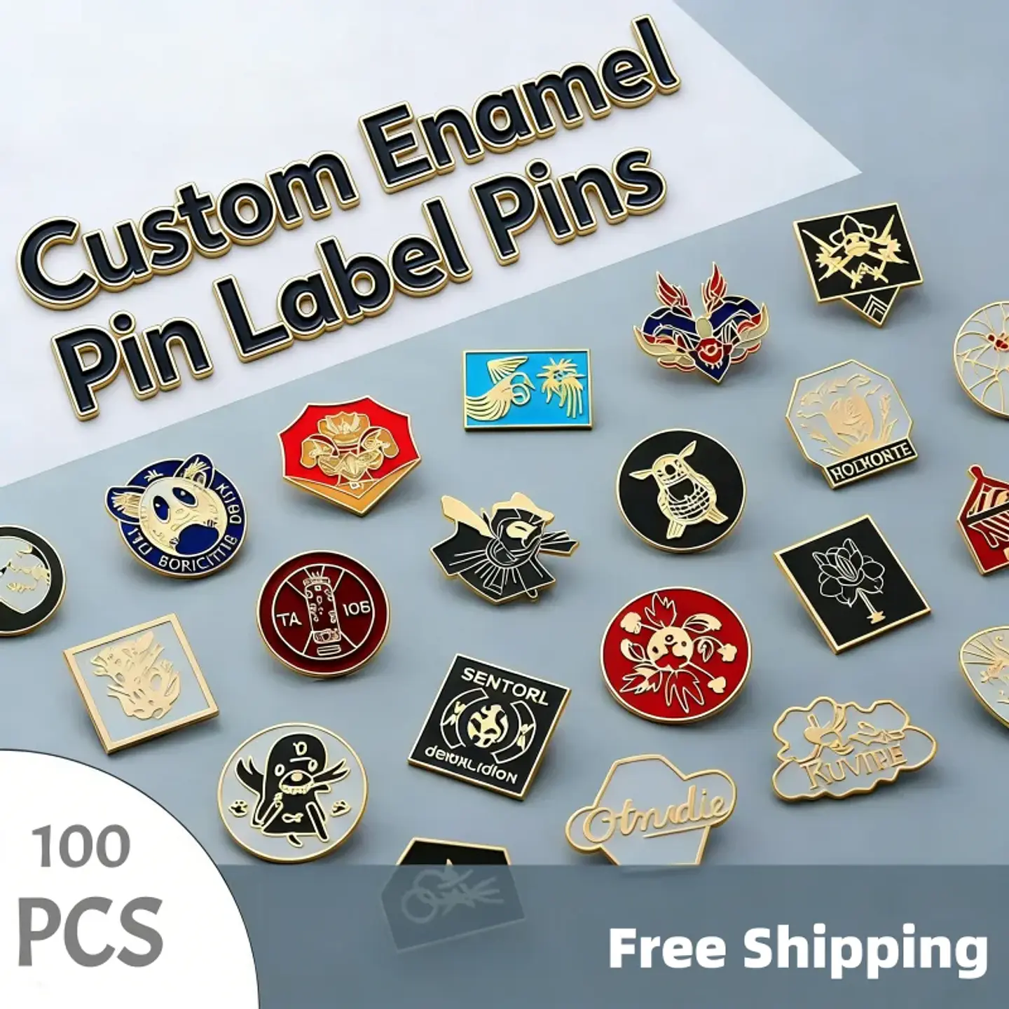Custom Enamel Pin Diy Brooch Pin Make Anime Metal Coin On Backpack Personalized Women's Brooch On Clothes Decor Accessories 3