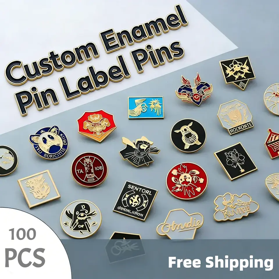Custom Enamel Pin Diy Brooch Pin Make Anime Metal Coin On Backpack Personalized Women's Brooch On Clothes Decor Accessories 3