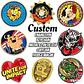 Custom Enamel Pin Personalized Metal Lapel Pin Soft Hard Enamel Brooch Logo Enamel Badge Wholesale MOQ 100PCS - Thumbnail 1