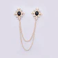 Fashion Crystal Brooches for Women Waist Buckle Fixed Strap Charm Safety Lapel Pins Cardigan Scarf Buckle Badge Accessories - Thumbnail 6