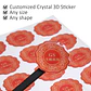 Custom Epoxy Resin Dome 3DGel Sticker Self-adhesive Crystal Label Clear Brand Transparent acrylic Logo Personalized Waterproof - Thumbnail 5