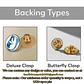 Custom Enamel Pin Personalized Metal Lapel Pin Soft Hard Enamel Brooch Logo Enamel Badge Wholesale MOQ 100PCS - Thumbnail 6