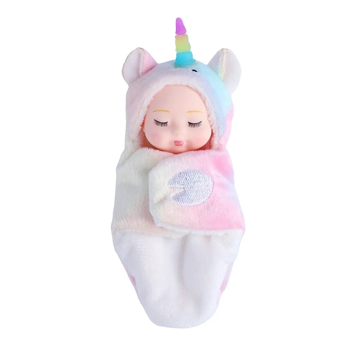 Cute Reborn Doll Mini Sleeping Baby With Clothes Accessories Simulated Animal Series Movable Doll Children's Toy Birthday Gift 14