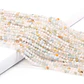 Small Beads Natural Stone Beads Tourmaline Sapphir 2,3,4,5mm Section Loose Beads for Jewelry Making Necklace DIY Bracelet (36cm) - Thumbnail 19