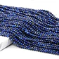 Small Beads Natural Stone Beads Tourmaline Sapphir 2,3,4,5mm Section Loose Beads for Jewelry Making Necklace DIY Bracelet (36cm) - Thumbnail 34