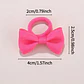 10/20/30/40pcs Cute Bow Elastic Non-slip Hair Ties | Suitable for All Occasions: Festive Photography, Fun Soft Hair Accessories - Thumbnail 5