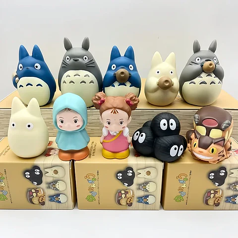 Hot New Anime Cartoon Peripheral Blind Box Trendy Toy Figurine Office Desk Bedroom Bedside Table Decor Students Birthday Gifts