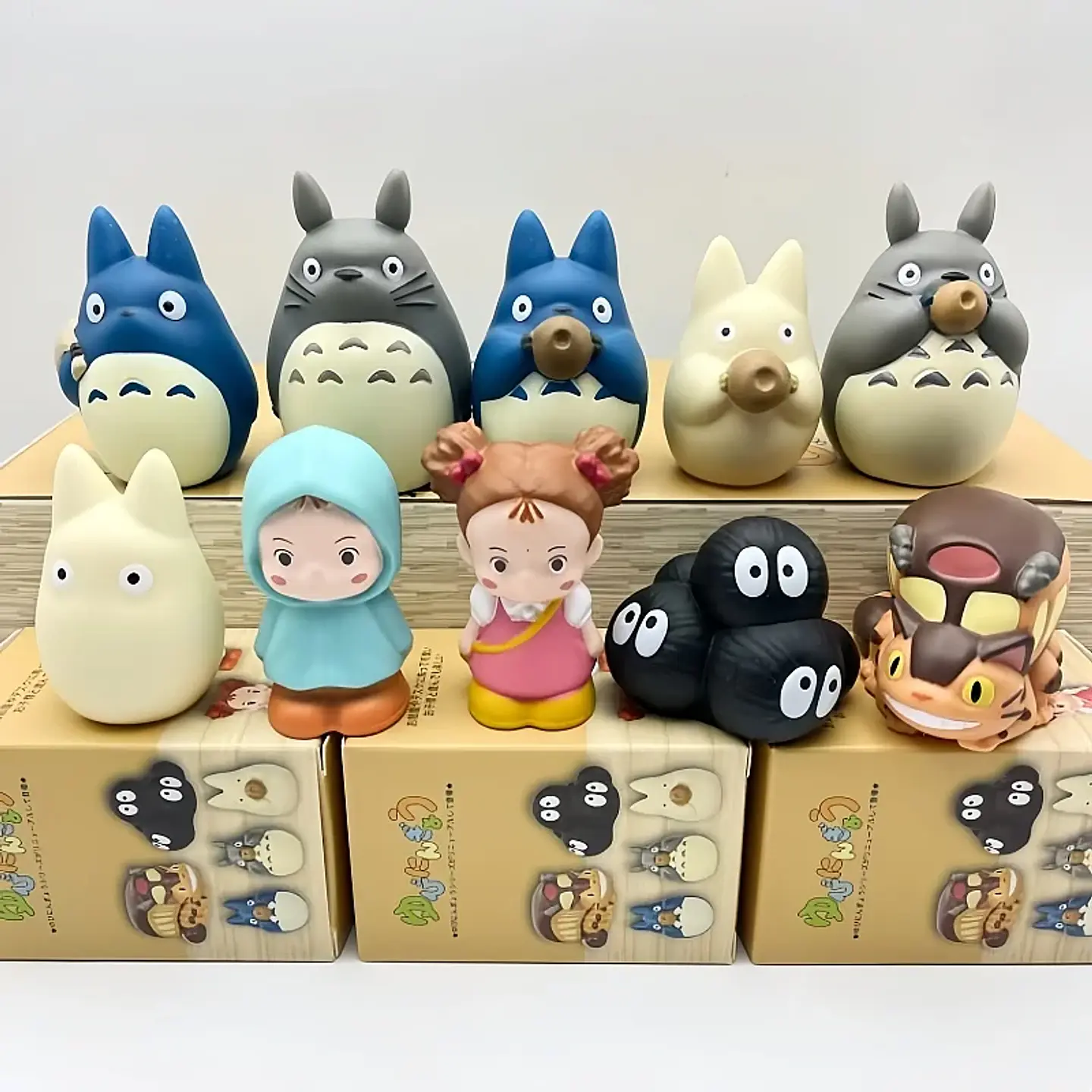 Hot New Anime Cartoon Peripheral Blind Box Trendy Toy Figurine Office Desk Bedroom Bedside Table Decor Students Birthday Gifts 1