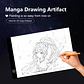 3 Level Dimmable Led Drawing Copy Pad Board for Baby Toy A4 Creativity Painting Educational Toys for Children Gifts - Thumbnail 2
