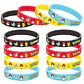 12pcs Pokemon Bracelet Anime Pikachu Charmander Children Cartoon Silicone Wristband Bracelets Party  Accessoires Cosplay Gifts - Thumbnail 3