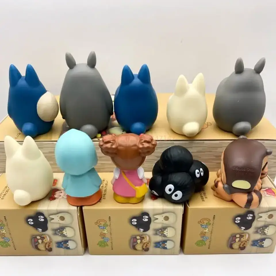 Hot New Anime Cartoon Peripheral Blind Box Trendy Toy Figurine Office Desk Bedroom Bedside Table Decor Students Birthday Gifts 3