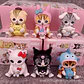 Mofusands Cats Blind Box Toys Sanrio Character Cartoon Melody Mystery Pudding Dog COS Dress Up Cute Cat Doll Toys Kids Gifts - Thumbnail 1