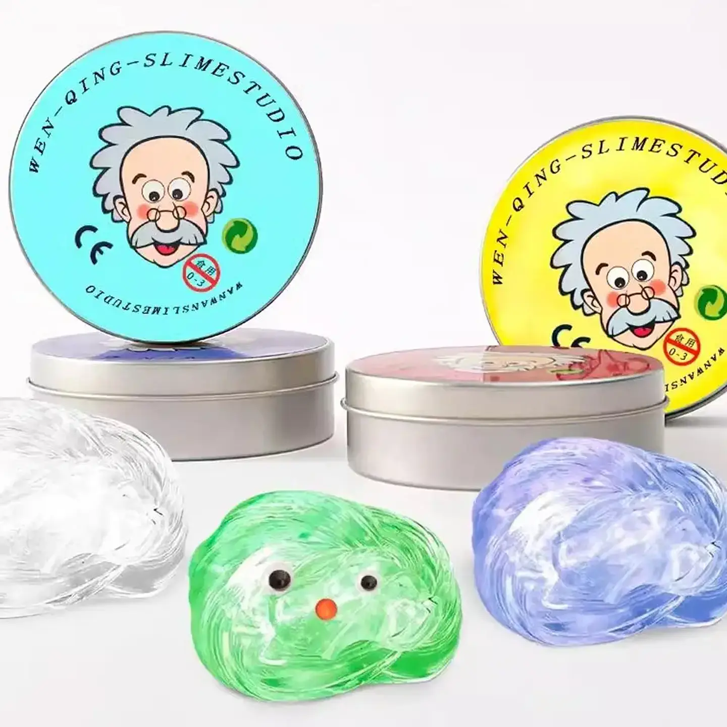 Non-newtonian Liquid Decompression Toy Transparent Liquid Glass DIY Handmade Fun Stress Relieving Non Stick Children Gifts 1