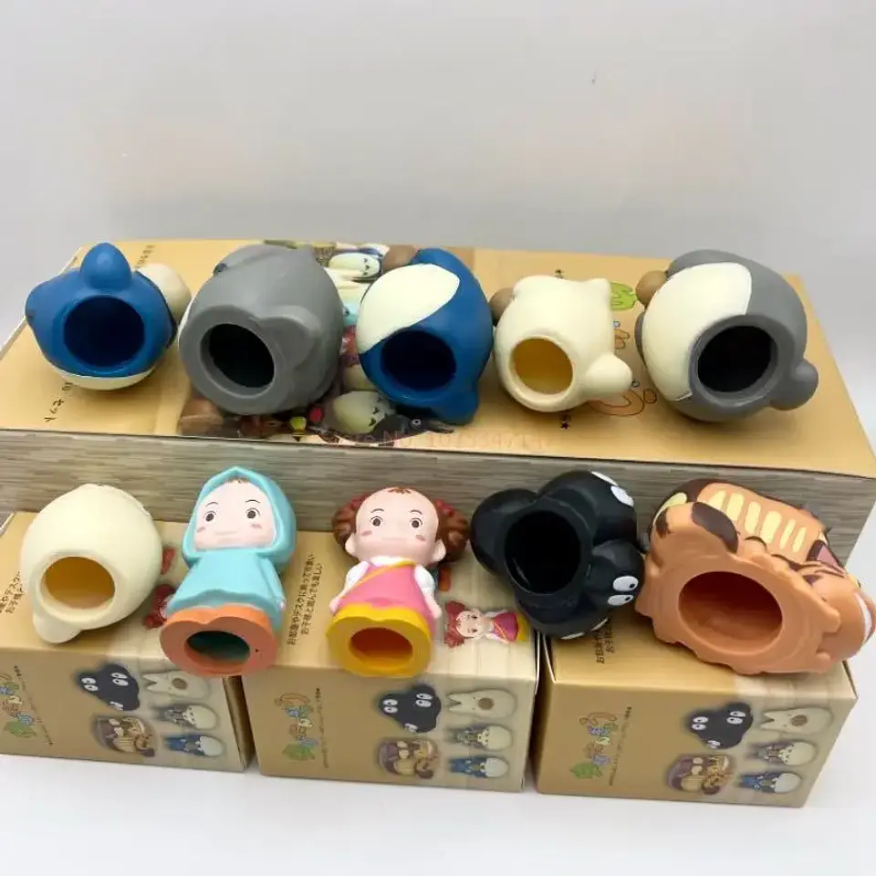 Hot New Anime Cartoon Peripheral Blind Box Trendy Toy Figurine Office Desk Bedroom Bedside Table Decor Students Birthday Gifts 4