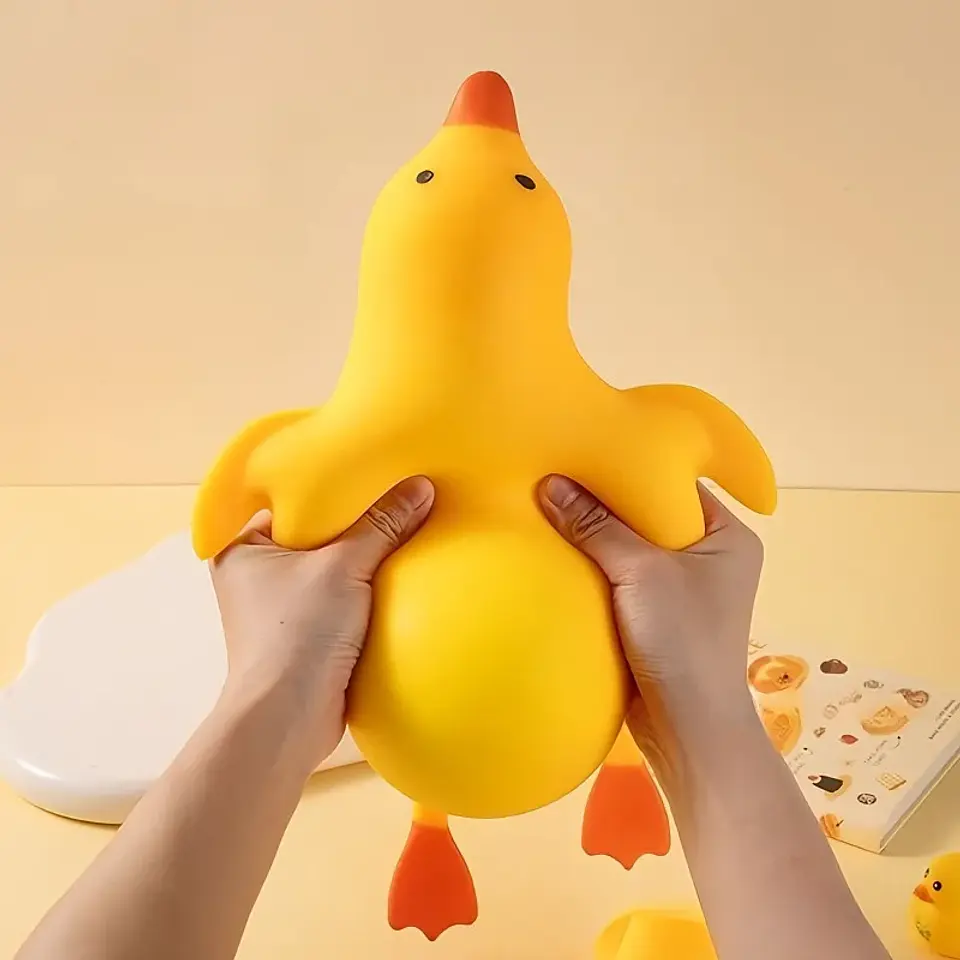 Cute Goose & Duck Squishy Fidget Toys, Soft Stretchable Antistress Decompression Toys, Ideal Gifts for Kids, Adults and Friends 1