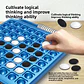Dual-Side Flip Board Strategy Game for 2 Players Logic Training Educat for 2 Players Logic Training Educational Brain Teaser Toy - Thumbnail 3