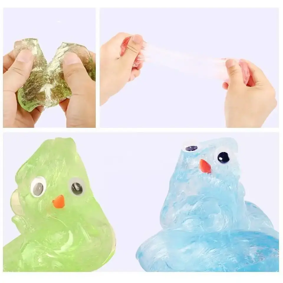 Non-newtonian Liquid Decompression Toy Transparent Liquid Glass DIY Handmade Fun Stress Relieving Non Stick Children Gifts 4