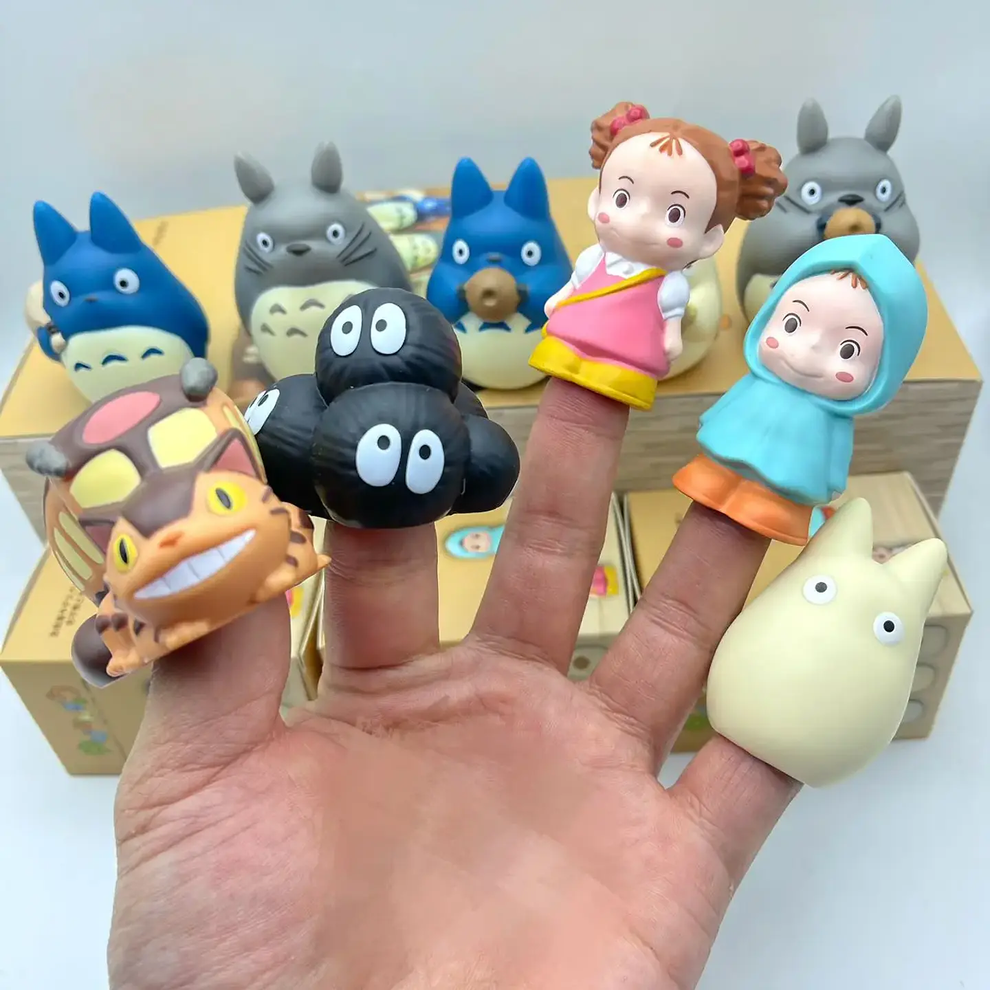 Hot New Anime Cartoon Peripheral Blind Box Trendy Toy Figurine Office Desk Bedroom Bedside Table Decor Students Birthday Gifts 5