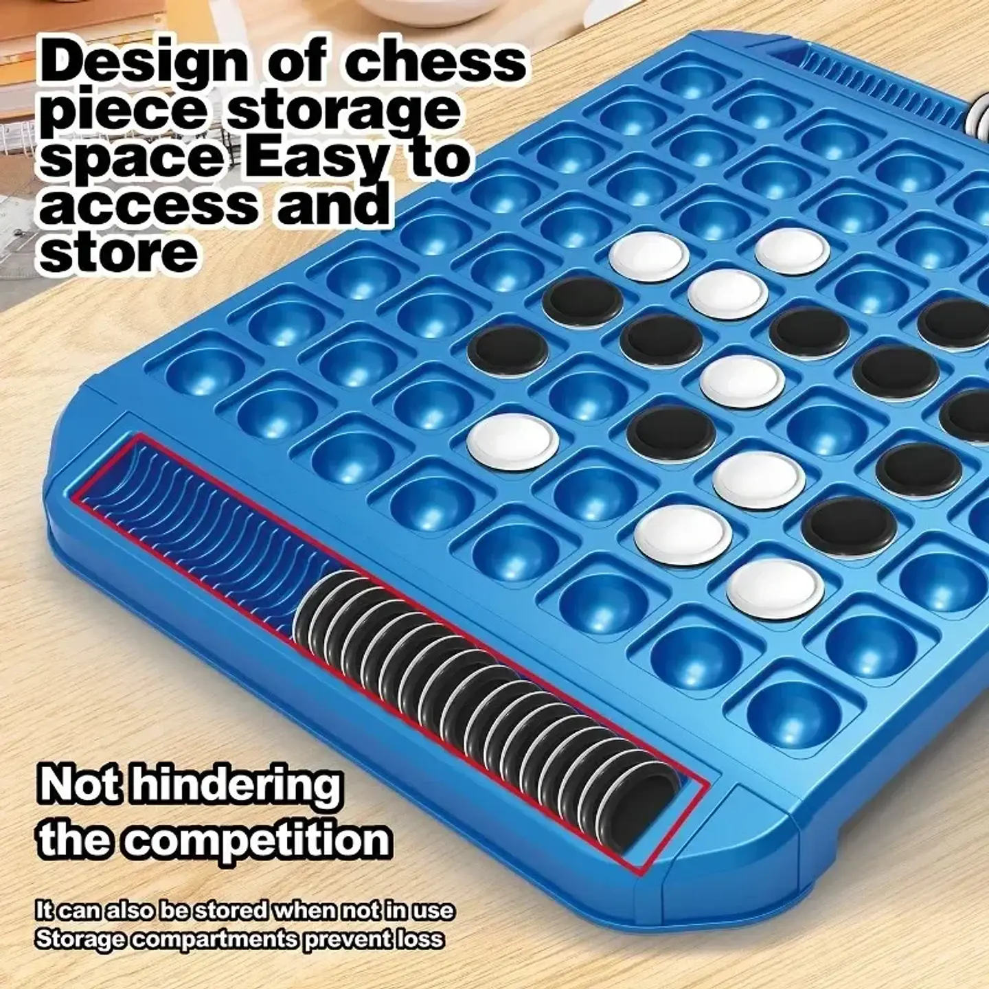 Dual-Side Flip Board Strategy Game for 2 Players Logic Training Educat for 2 Players Logic Training Educational Brain Teaser Toy 4