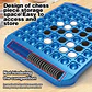 Dual-Side Flip Board Strategy Game for 2 Players Logic Training Educat for 2 Players Logic Training Educational Brain Teaser Toy - Thumbnail 4