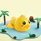 1 Pcs Bathing and Playing with Ducks Bathroom Parent Child Interaction Bathing and Swimming Toys - Thumbnail 4