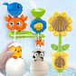 Interactive Suction Cup Bath Toy Set for Youngsters，Ideal for Youngsters and Schoolers, Perfect Gift for Halloween, Christmas - Thumbnail 4