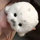 Soft Grey Seal Plush Keychain White Seal Plushies Animal Pendant Fashion Stuffed Doll Keyring Car Key Accessories Car Ornaments - Thumbnail 1