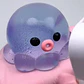 Octopus Squeeze Fidget Toy Rubber Clear Crystal Octopus Hand Relax Toy Homemade Bubble Hairstyle Game For Kids Adults Pinch Toy - Thumbnail 6