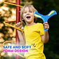 Outdoor Sport Flying Disc Toy Soft EVA Touching Boomerang Return Dart Three-leaf Cross Hand Throw Spinner Interactive Game - Thumbnail 4