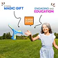 Outdoor Sport Flying Disc Toy Soft EVA Touching Boomerang Return Dart Three-leaf Cross Hand Throw Spinner Interactive Game - Thumbnail 5