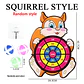 Montessori Dart Board Target Sports Game Toys For Children 4 To 6 Years Old Outdoor Toy Child Indoor Girls Sticky Ball Boys Gift - Thumbnail 12