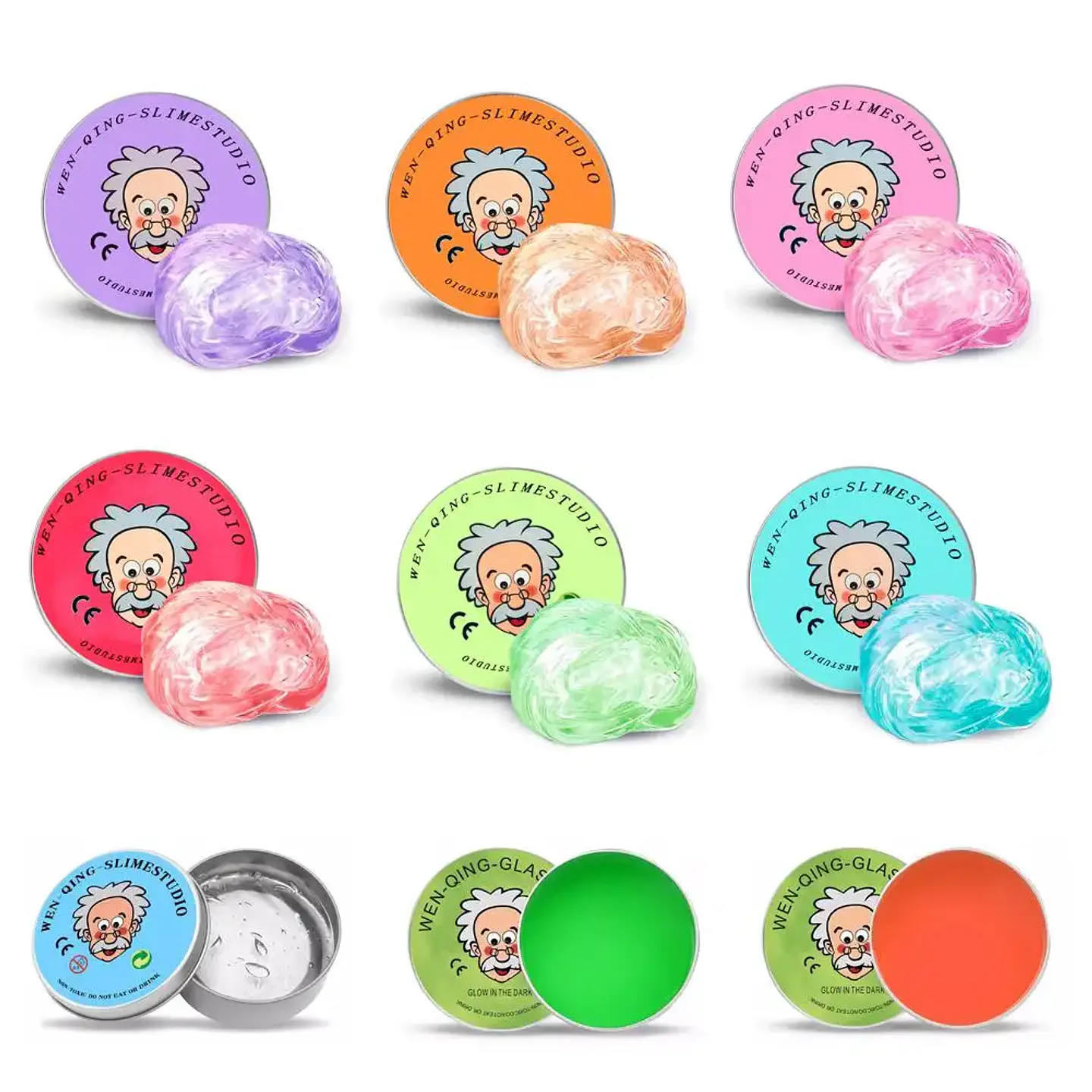 Non-newtonian Liquid Decompression Toy Transparent Liquid Glass DIY Handmade Fun Stress Relieving Non Stick Children Gifts 6