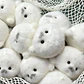 Soft Grey Seal Plush Keychain White Seal Plushies Animal Pendant Fashion Stuffed Doll Keyring Car Key Accessories Car Ornaments - Thumbnail 5