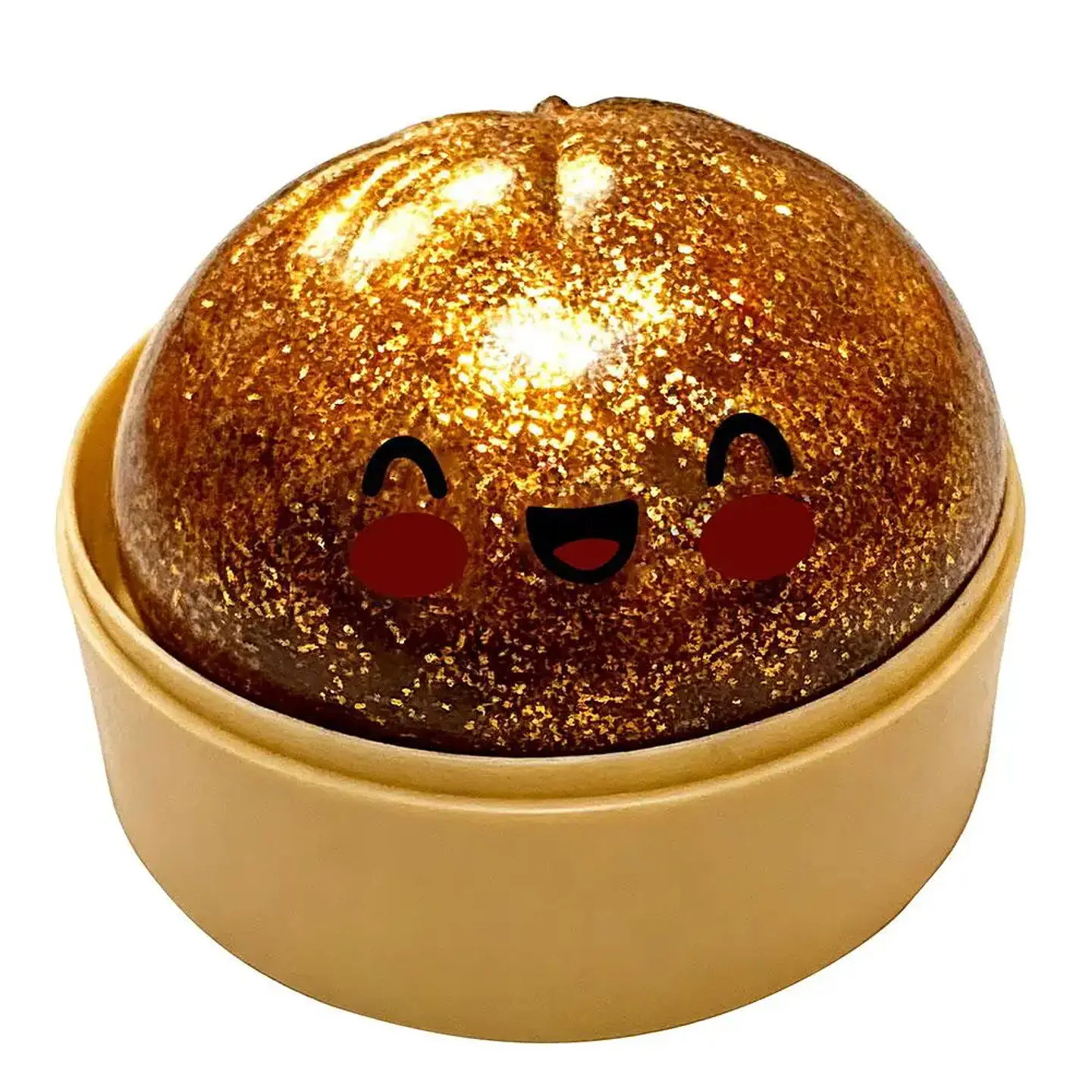 Realistic Giant Dumpling Squeeze Toy with Bamboo Steamer Soft TPR Dough Ball Decompression Fidget Toy Funny Creative Gift 11