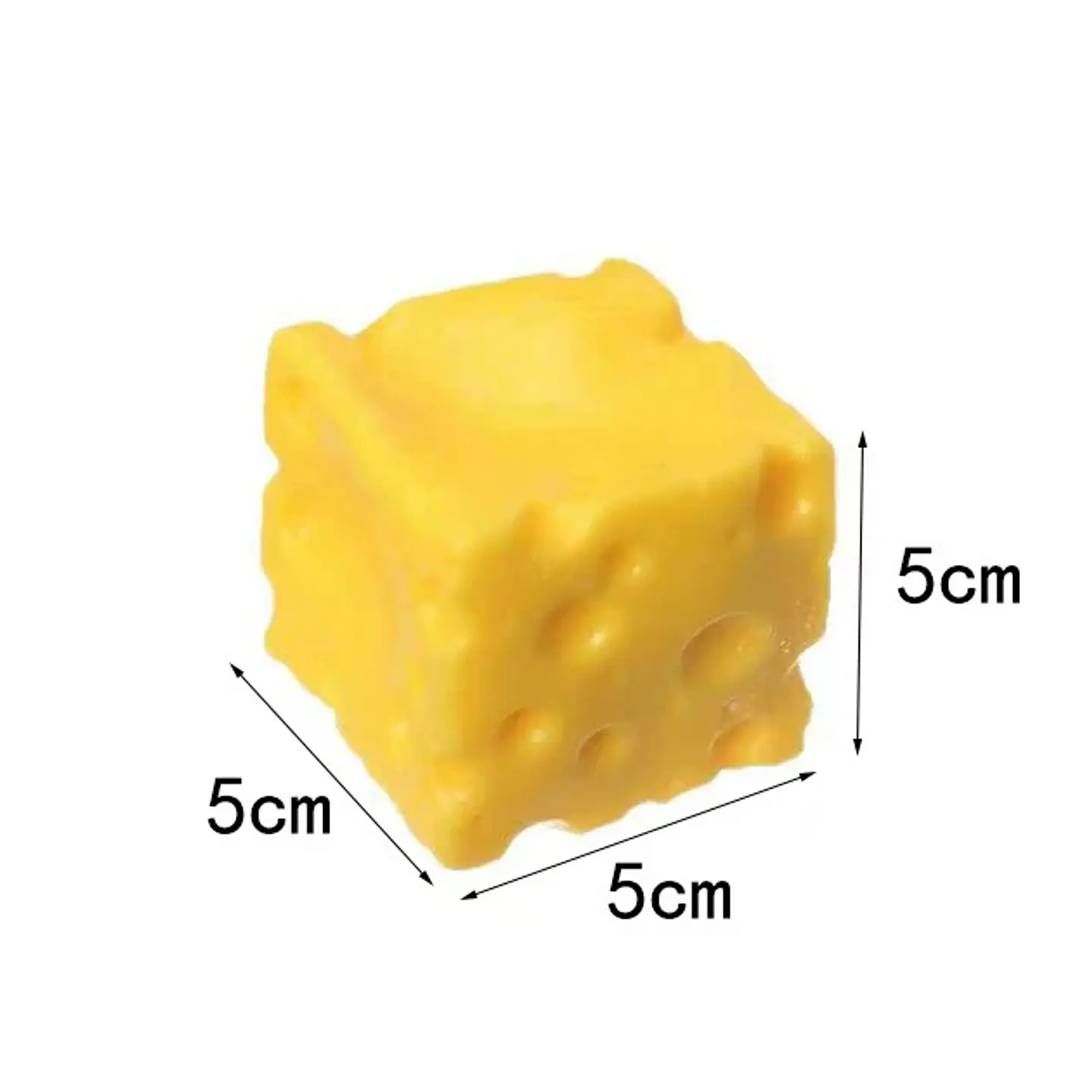 Squishy Square Cheese Squeeze Toys Slow Rebound Push Stress Relief Sensory Toy Soft Butter Cheese Fidget Toy Christmas Present 6