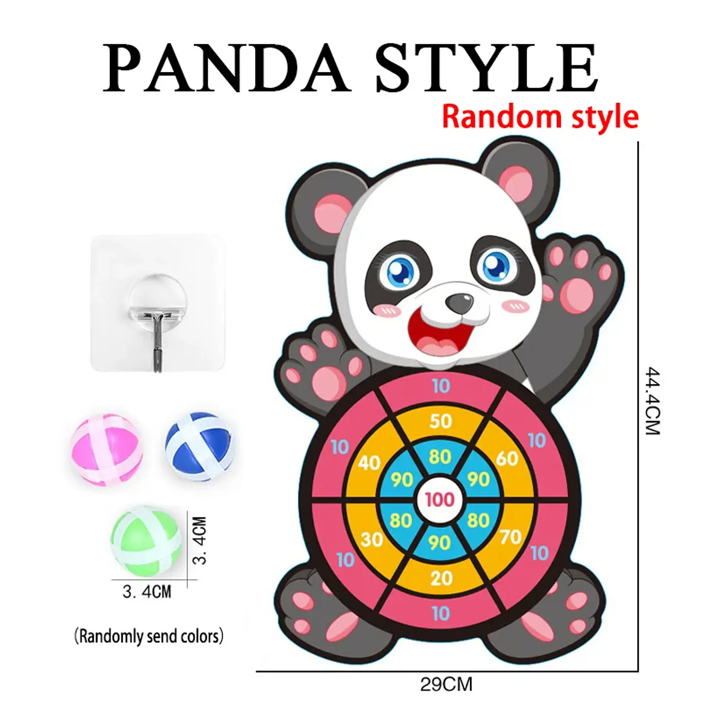 Montessori Dart Board Target Sports Game Toys For Children 4 To 6 Years Old Outdoor Toy Child Indoor Girls Sticky Ball Boys Gift 15