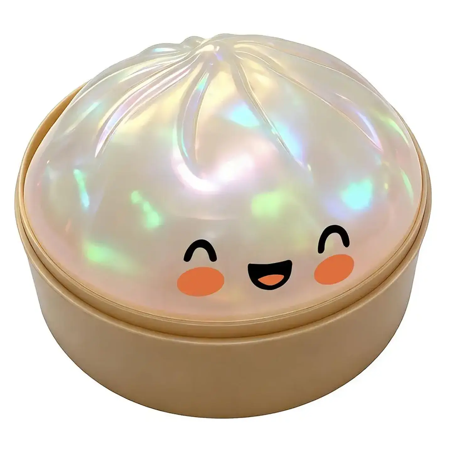 Realistic Giant Dumpling Squeeze Toy with Bamboo Steamer Soft TPR Dough Ball Decompression Fidget Toy Funny Creative Gift 14