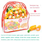 6/10/13/24Pcs Kitchen Fun Cutting Fruits and Vegetables Food Play House Set Puzzle Education Toys For Kids Boys Girls Xmas Gifts - Thumbnail 17