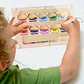 Montessori Magnetic Color Sorting Maze Number Maze Toys Wooden Puzzle Activity Board Fine Motor Toys for Toddlers Boys Girls - Thumbnail 2
