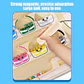 Montessori Magnetic Color Sorting Maze Number Maze Toys Wooden Puzzle Activity Board Fine Motor Toys for Toddlers Boys Girls - Thumbnail 5